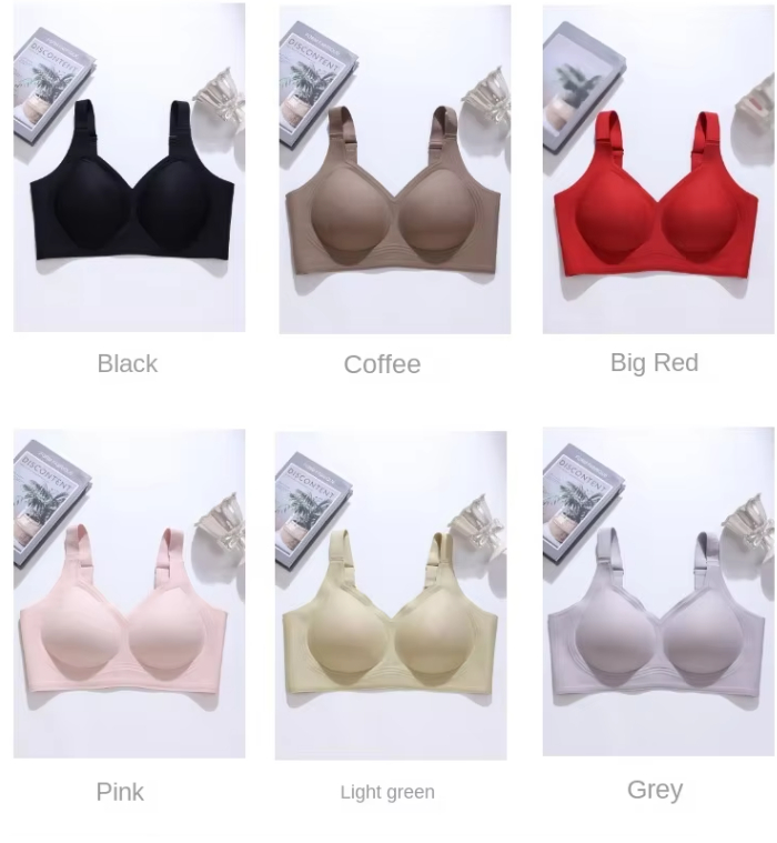 Wireless Seamless Full-coverage Bra Comfortable And Wireless