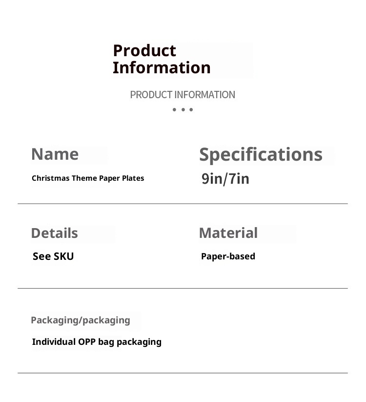 Christmas Party Birthday Supplies Disposable Tissue Paper Pallet