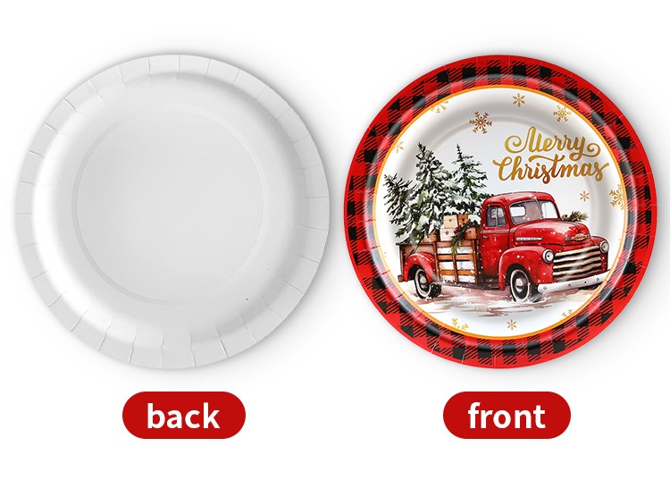 Christmas Party Birthday Supplies Disposable Tissue Paper Pallet