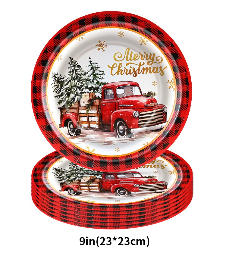 Christmas Party Birthday Supplies Disposable Tissue Paper Pallet