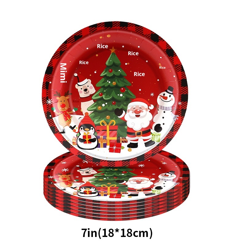 Christmas Party Birthday Supplies Disposable Tissue Paper Pallet