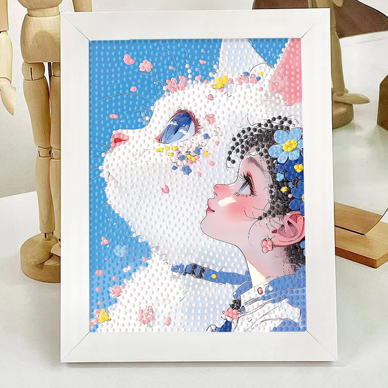 Children's Handmade Diy Diamond Stickers Cartoon Animal Panda