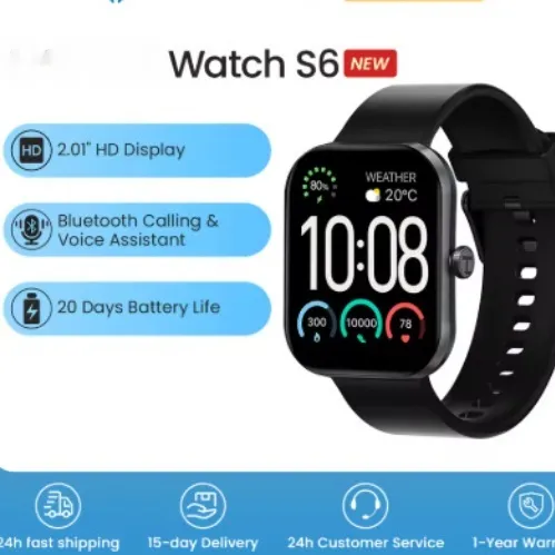 Haylou Watch S6S003 Silicone Bluetooth Smart