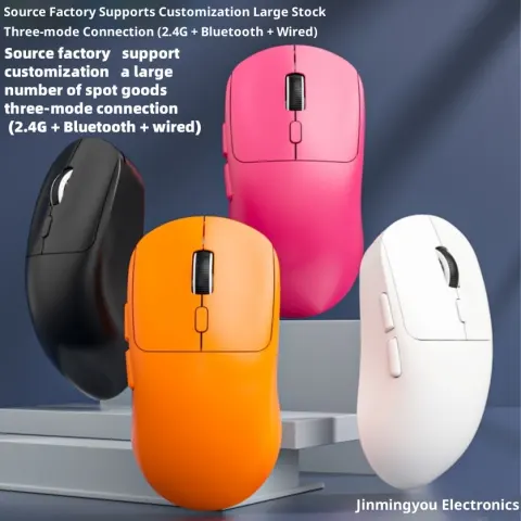 Bluetooth Wired Three-model Mouse Office Notebook Game Multi-color Mute
