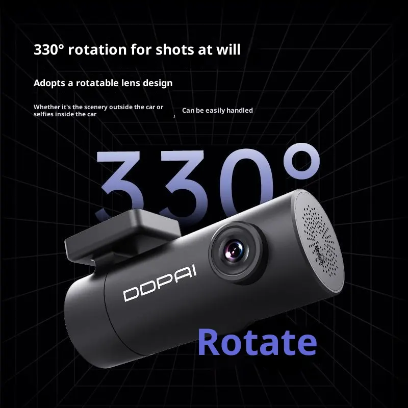 Mini Lite Driving Recorder 1296p Ultra-clear Night Vision Line-free