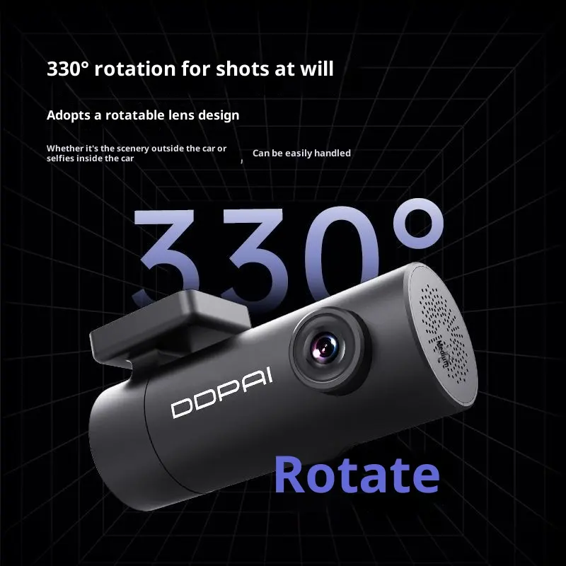 Mini Lite Driving Recorder 1296p Ultra-clear Night
