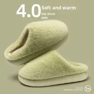 Non-slip Couple Winter Insulated Cotton-padded Shoes Men