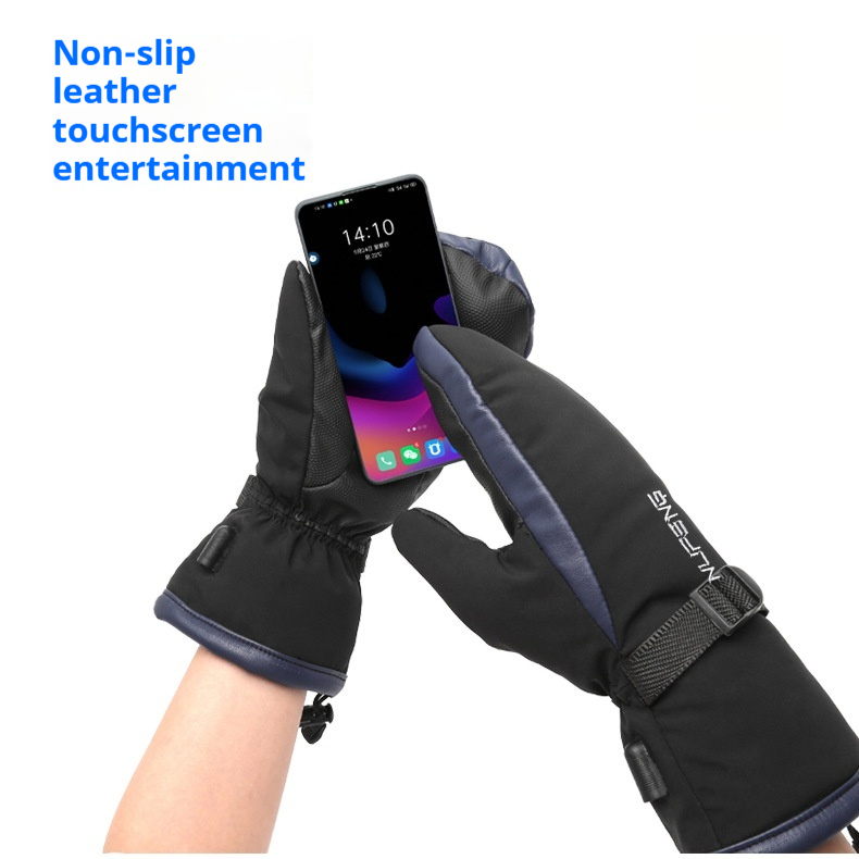 Power Bank Heating Gloves Double Side Heating