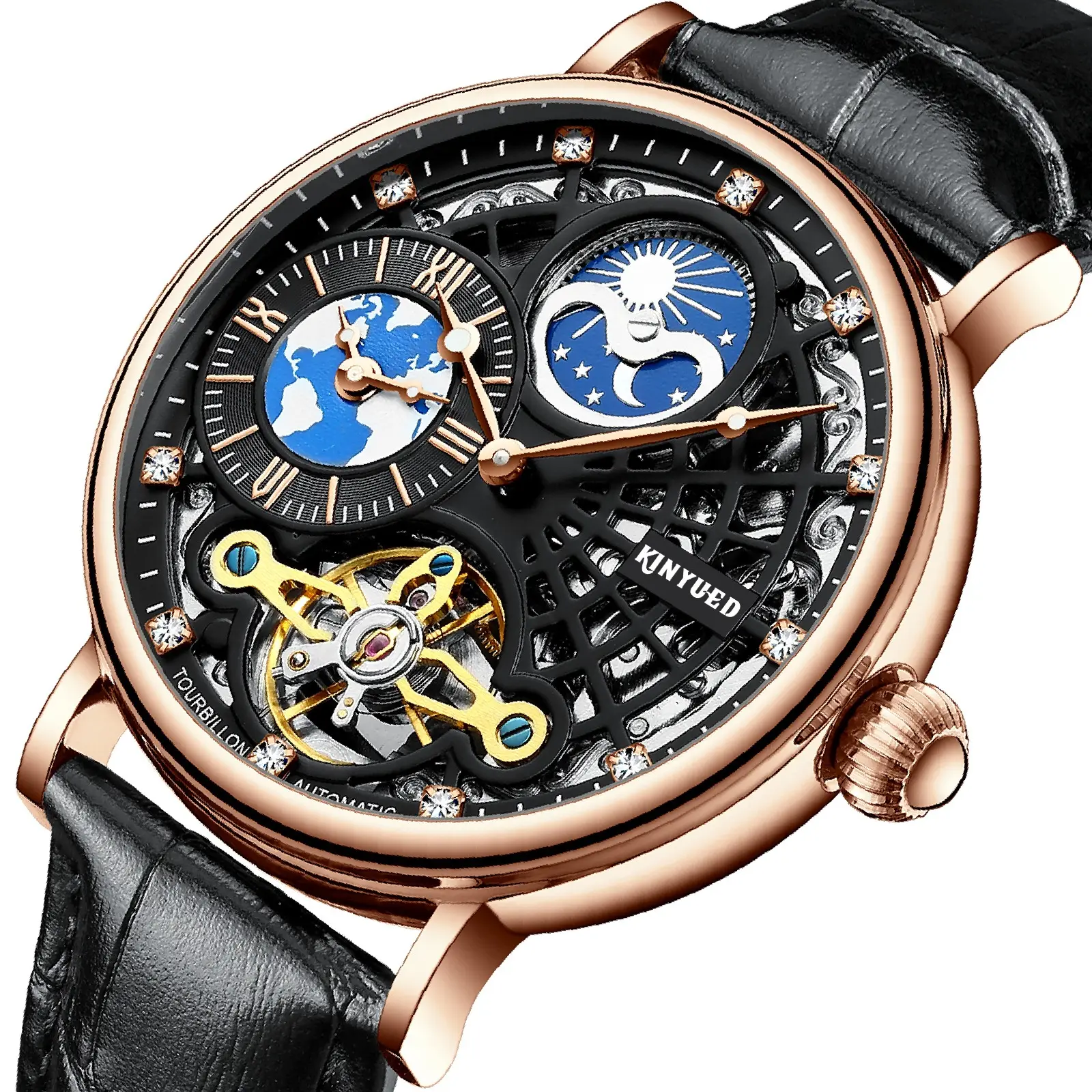 Automatic Hollow Mechanical Star Men's Watch