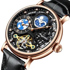 Detailed view of the hollow dial