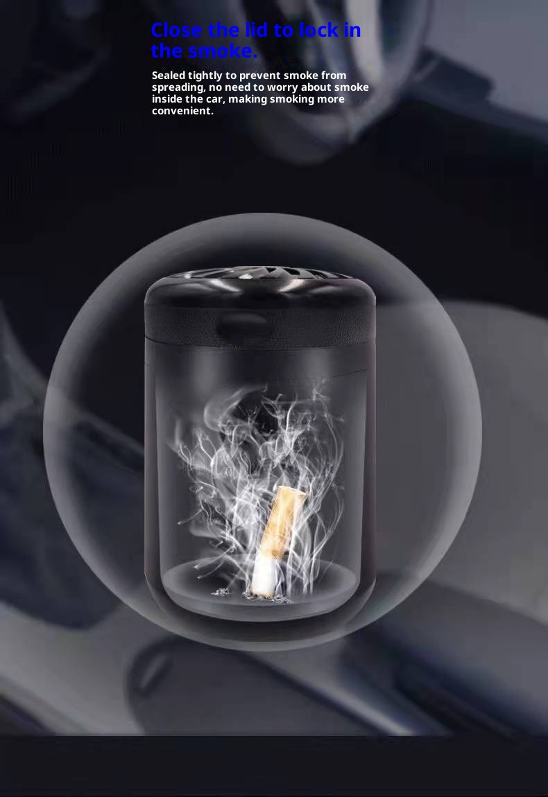 Creative Car Ashtray Air Purifier EX-STOCK Canada