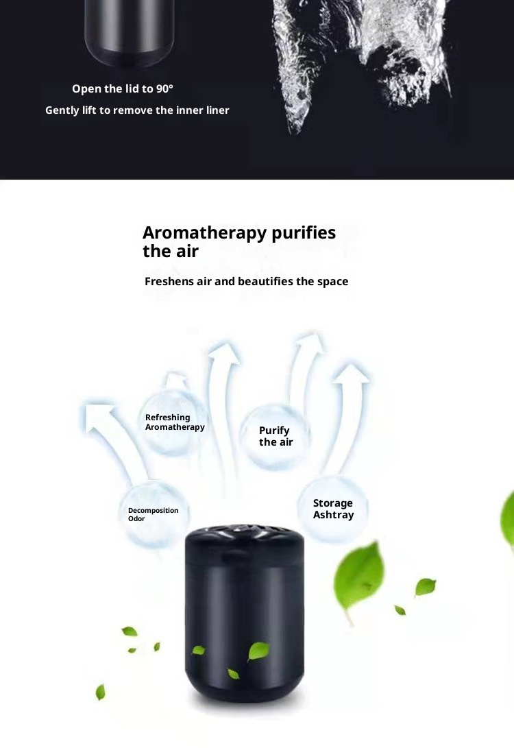 Creative Car Ashtray Air Purifier EX-STOCK Canada