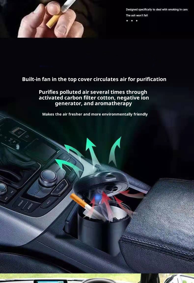 Creative Car Ashtray Air Purifier EX-STOCK Canada