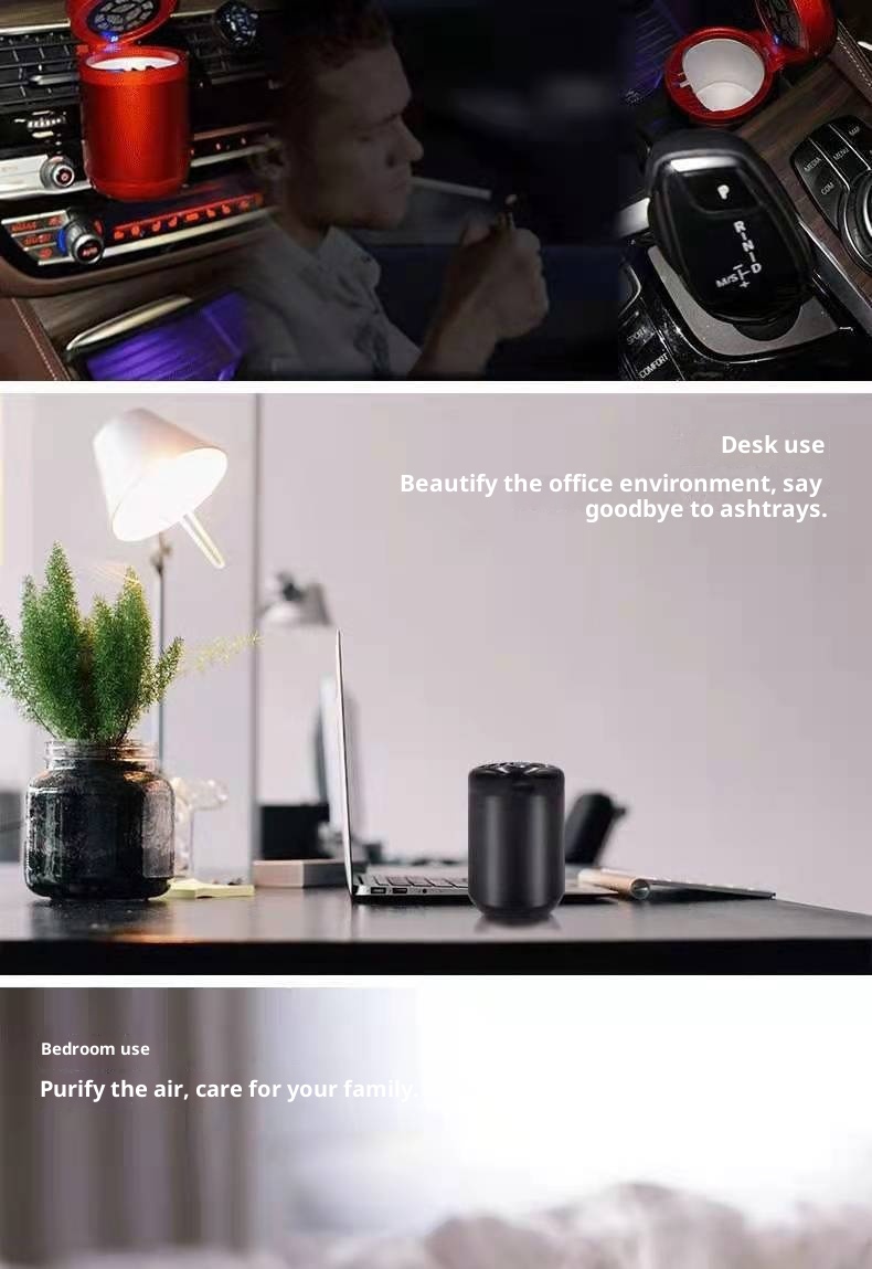 Creative Car Ashtray Air Purifier EX-STOCK Canada