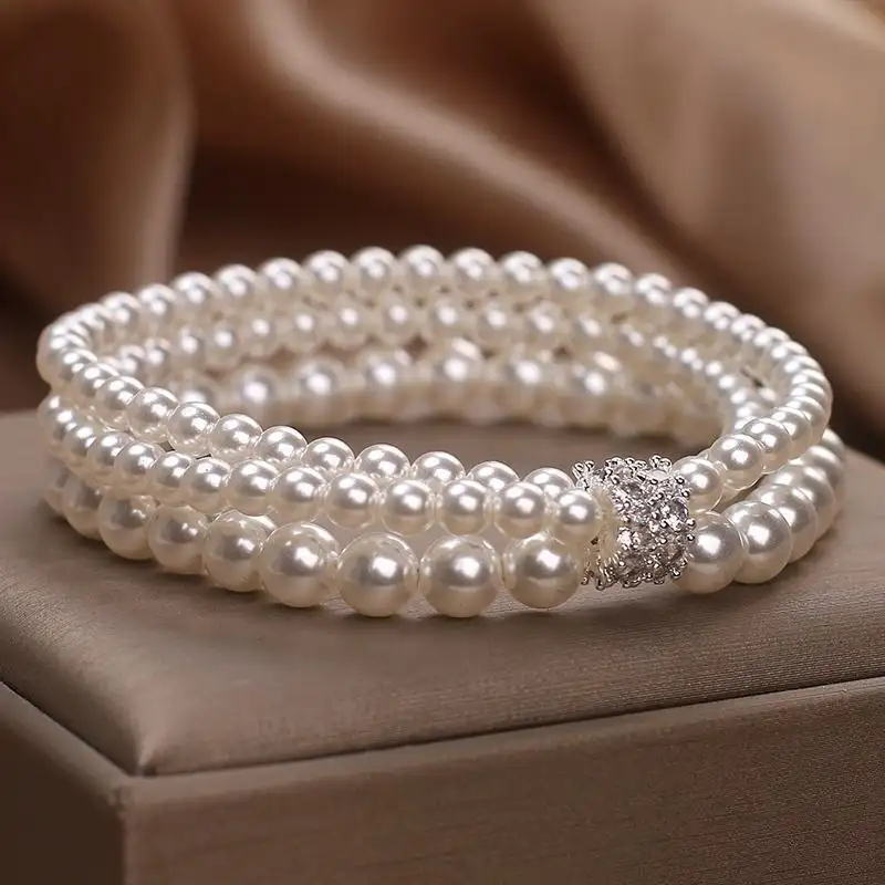 Baroque Pearl Multi-layer Twin Bracelet