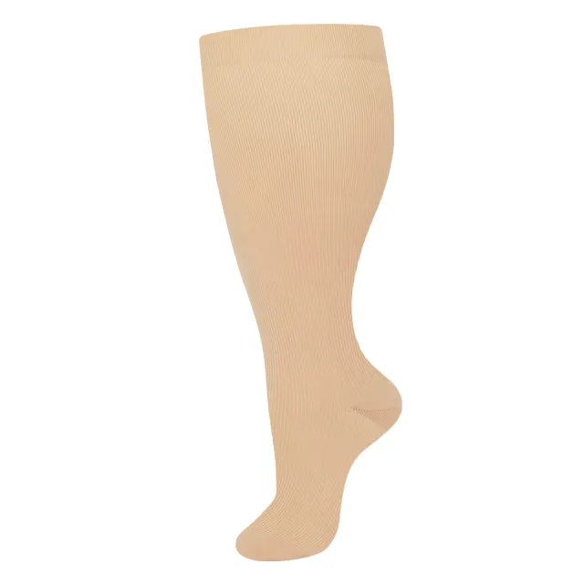 Plus sized Sports High Elastic Plus sized Long Tube Sports Calf Socks Color - Shop at LoveMi