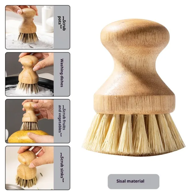Marvelous Pot Cleaning Accessories Non stick Pan Cleaning Brush Sisal Hair Bulk - Shop at LoveMi