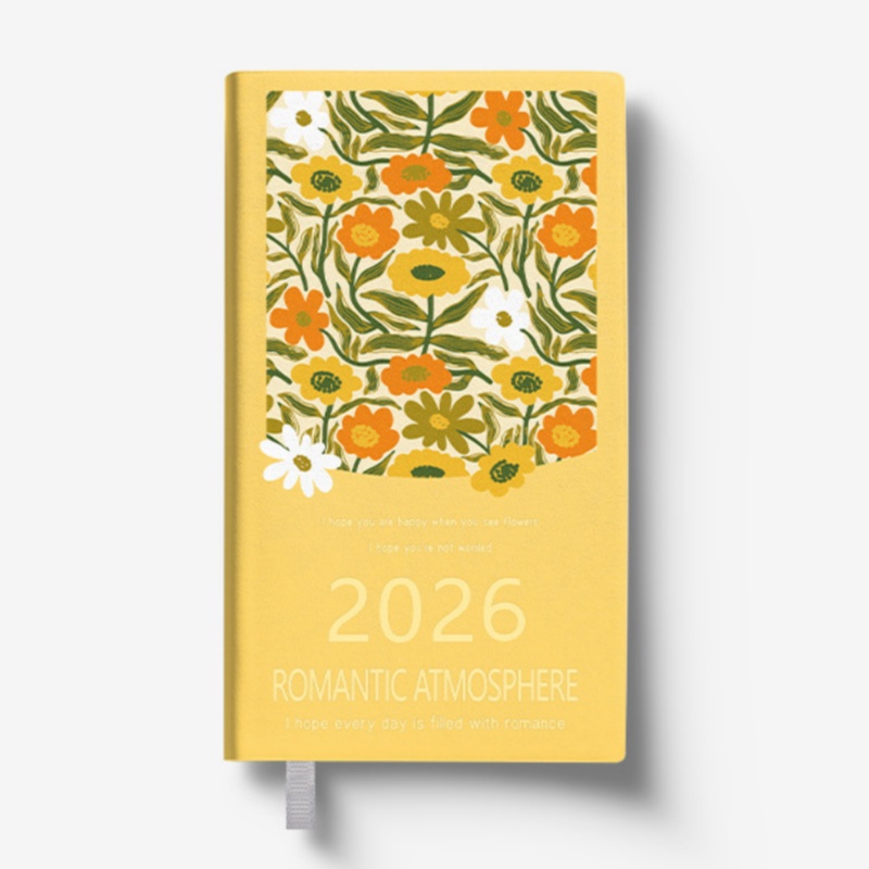 A6 Week Notebook Hand-painted Portable 3