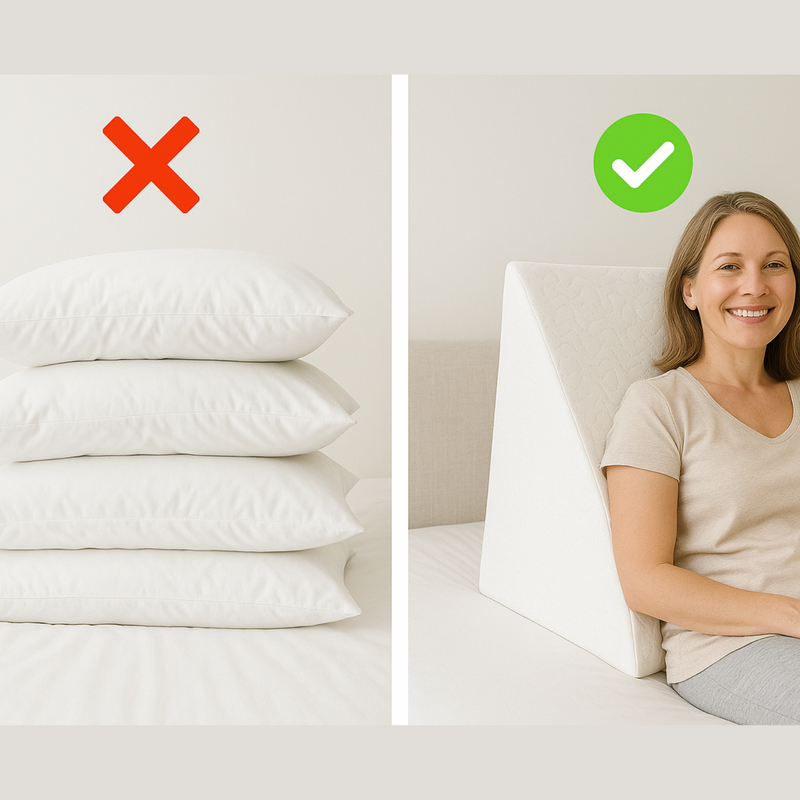 Triangle Memory Foam Wedge Cushion