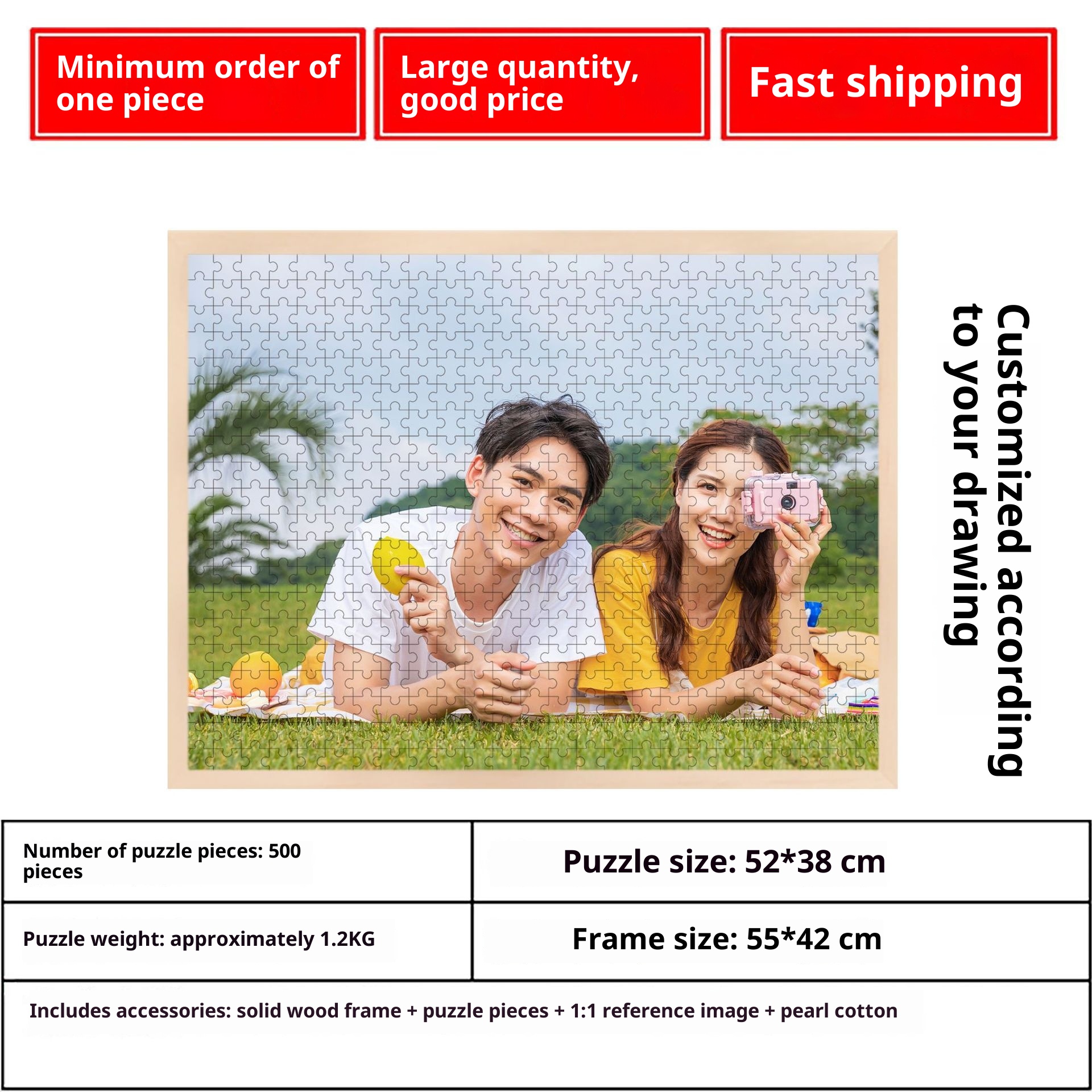 500 Pieces Mounting