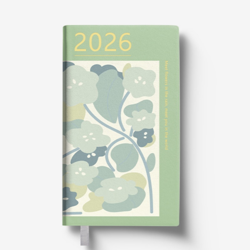 A6 Week Notebook Hand-painted Portable 4
