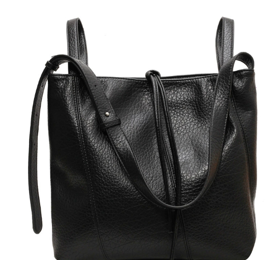 Japanese Large Capacity Canvas Bags Black - Shop at LoveMi