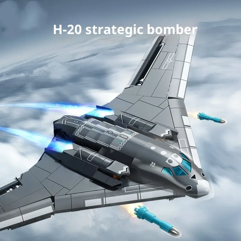 202272 Military Series Bomb 20 Strategic Bomber Assembly Model