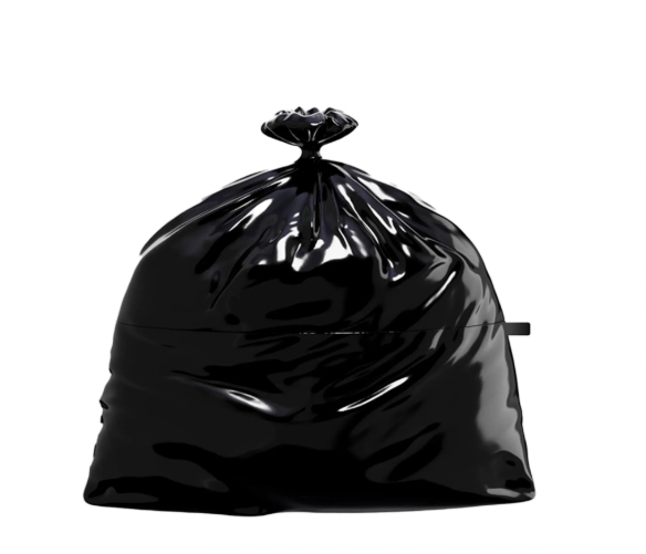 Original Black Silicone Trash Bag Earphone Case 4