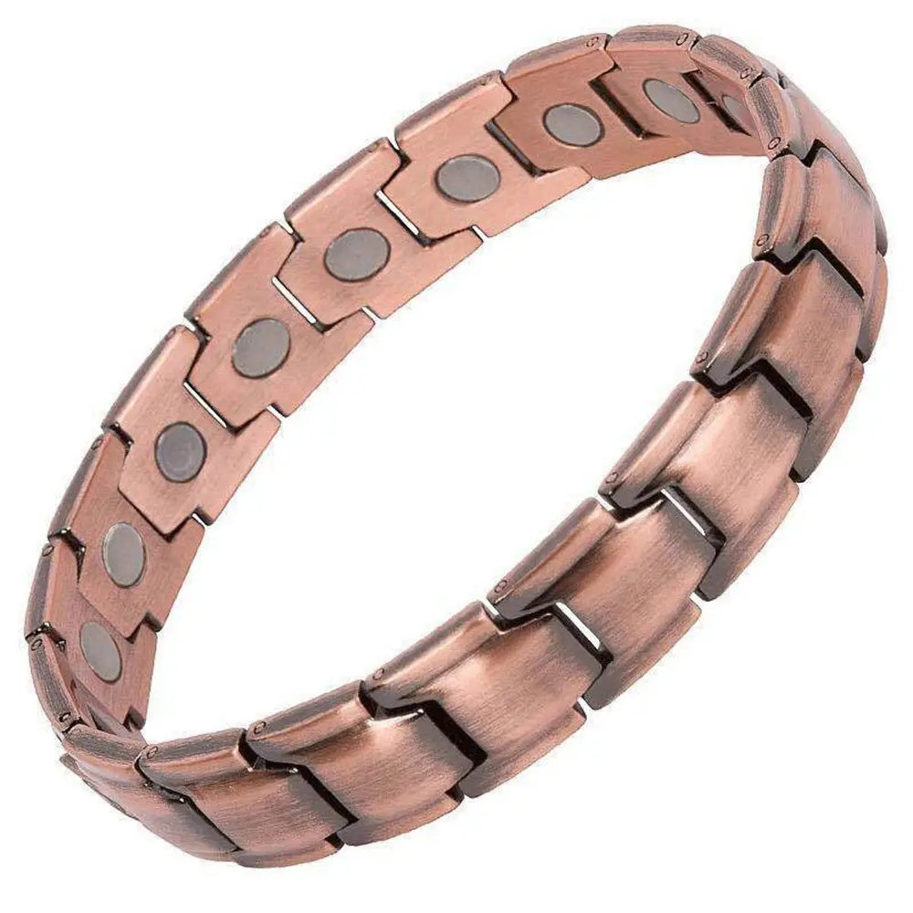 Bronze Bracelet Full Magnet Spherical
