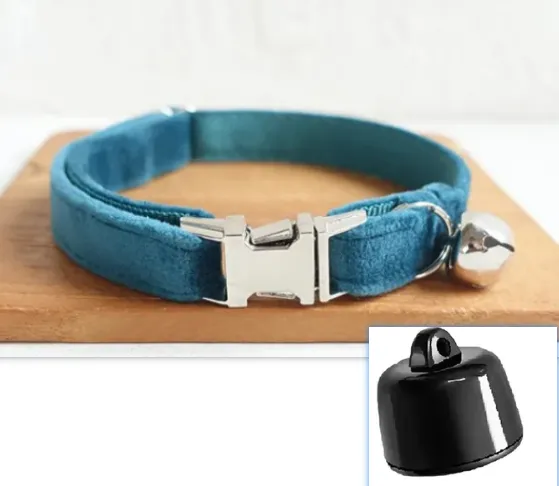 Soft and comfortable adjustable pet collar - Set