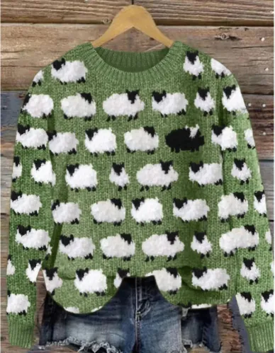 European And American Autumn Women's 3D Sweater Coat Ypm93529 - Shop at LoveMi