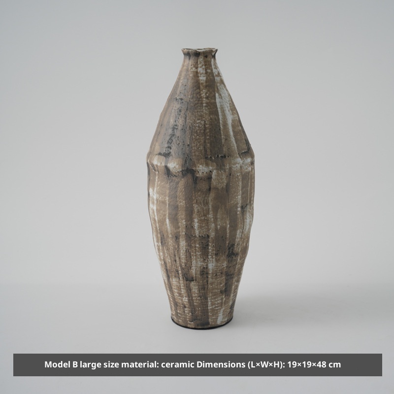 New Chinese Style Hand-painted Ceramic Vase Decoration