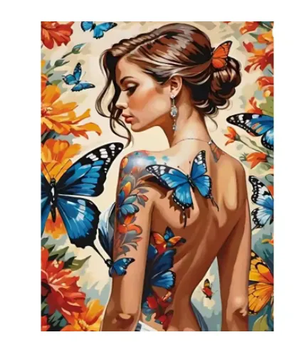 Diy Digital Oil Painting Hand painted Decoration 4Style - Shop at LoveMi