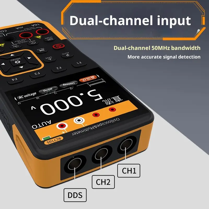 Three-in-one Dual-channel Electron Oscillograph Multimeter