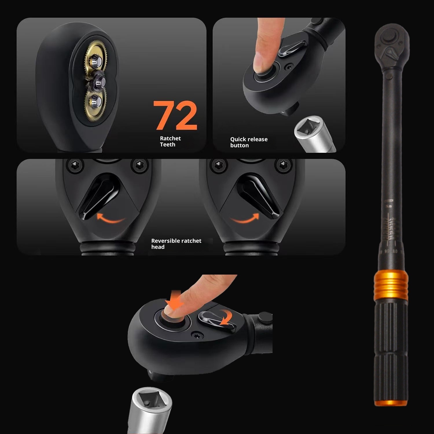 High Precision Preset Torque Spanner Set - Image 2