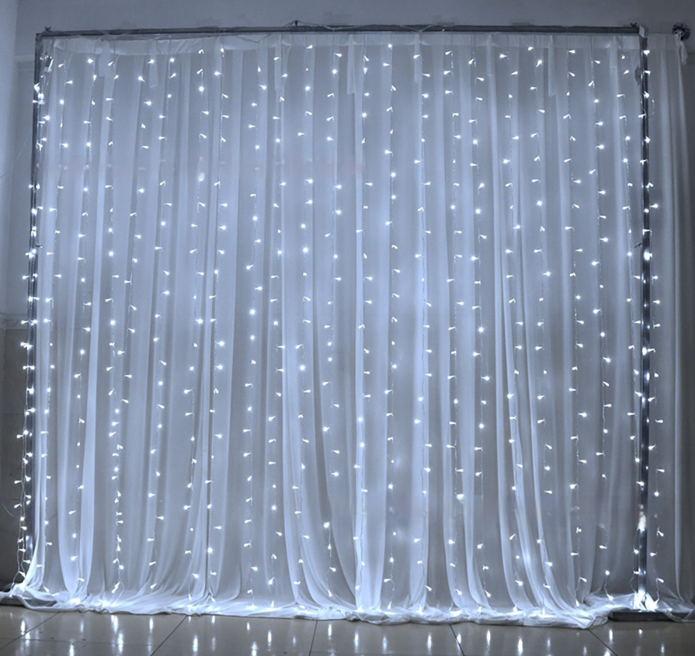 Led3 3 M 300 Head Curtain Colored Lights String