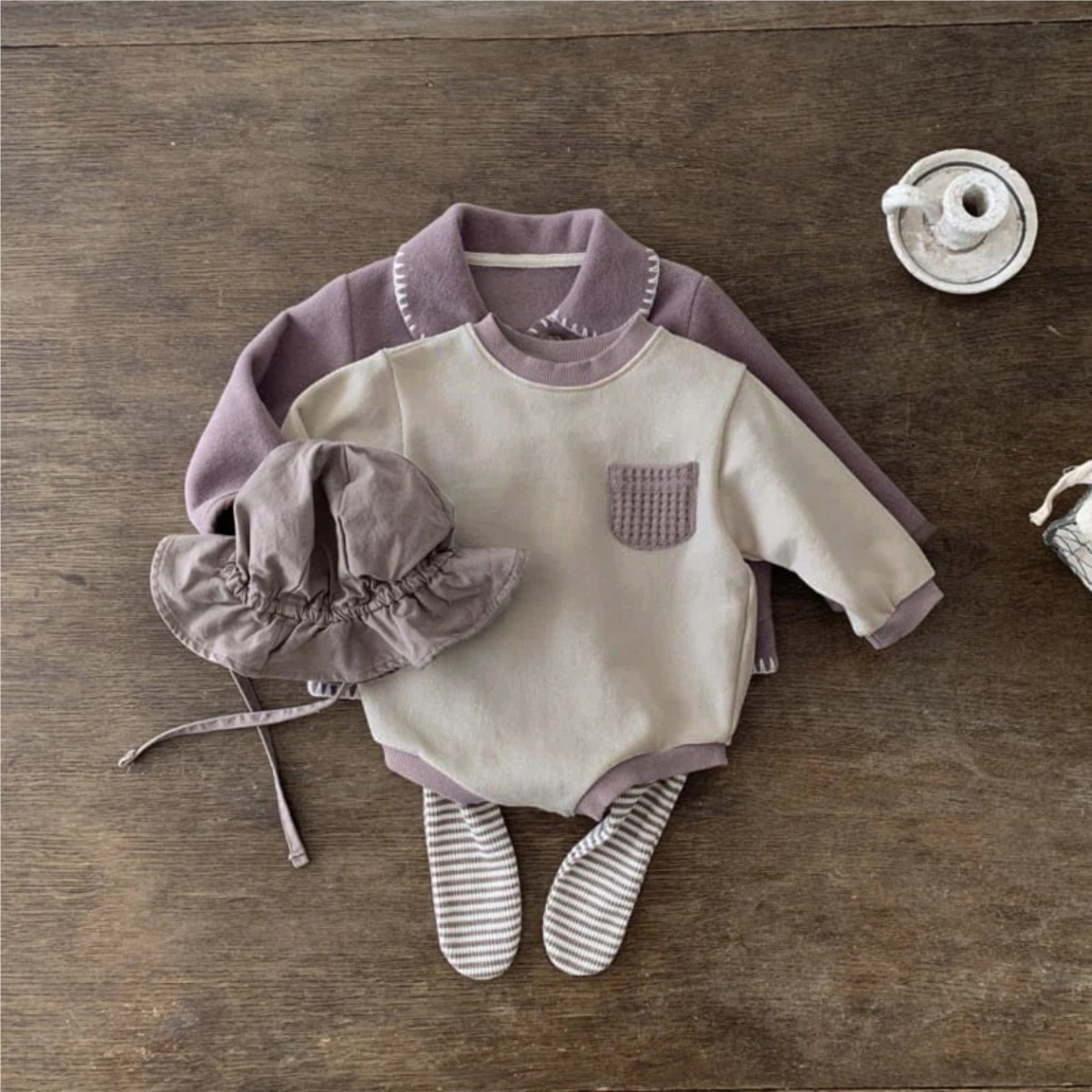 Baby Clothes Autumn And Winter Clothes Boys And Girls Fashion Pocket Rib