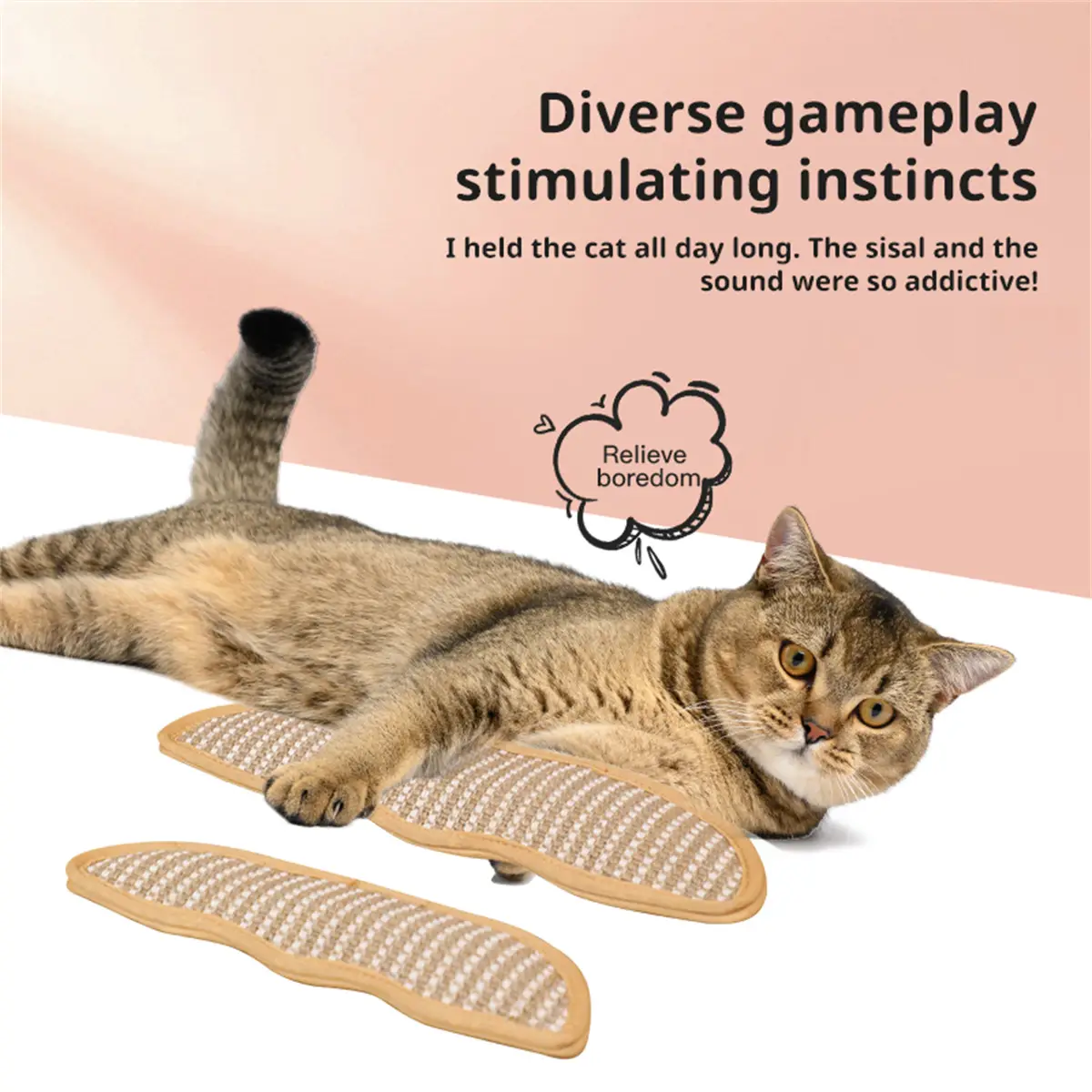 Cat Toy Catnip Pillow Self-grinding Claw Teeth Cleaning