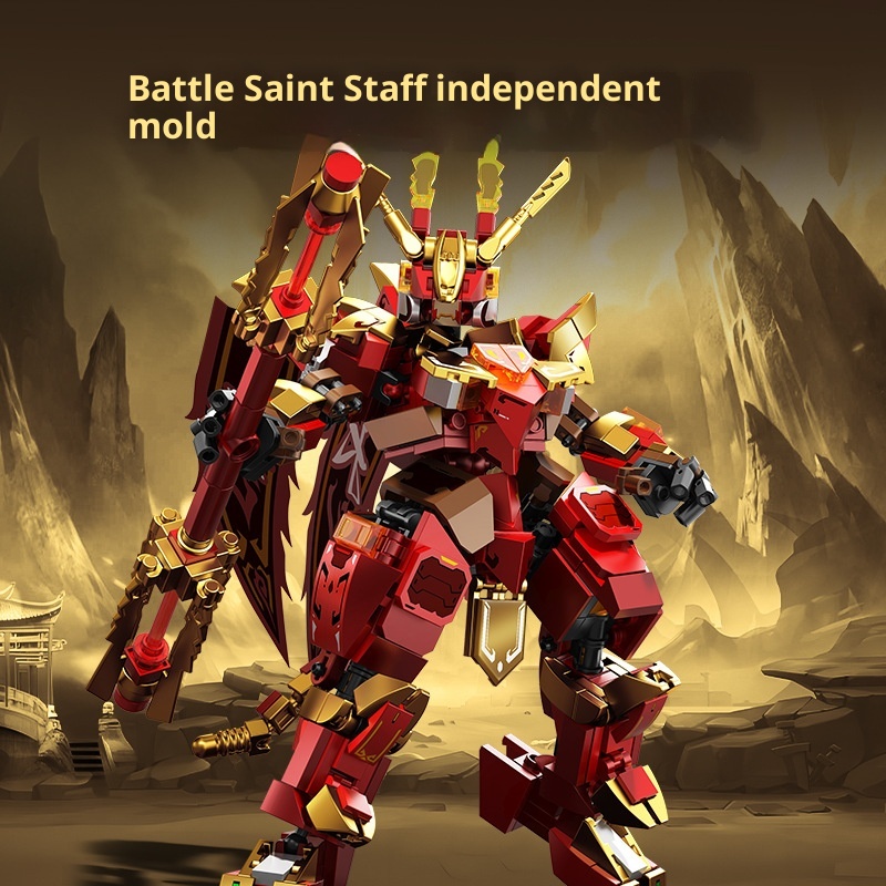 Wukong Warrior Transformation Robot Grendizer Assembly