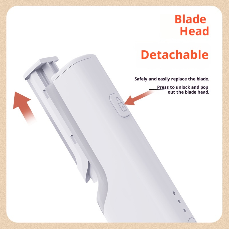 Ultrasonic Does Not Hurt The Skin Women's Electric Hair Trimmer 3