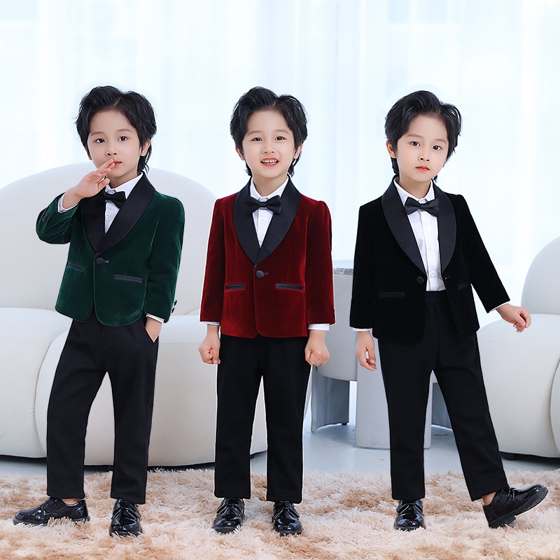 Children's Suit Korean Boy Flower Girl Celebration Dress