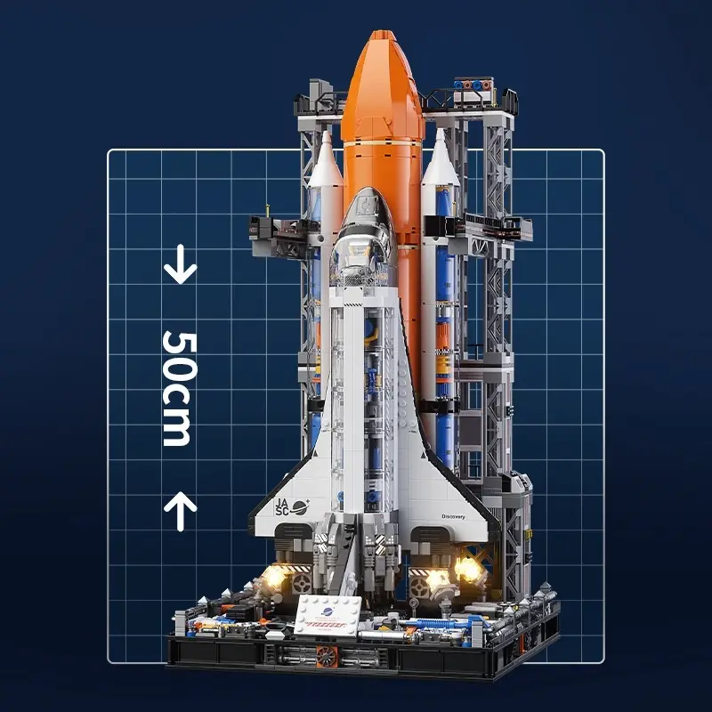 Super Space Shuttle Puzzle Assembled Model Toy
