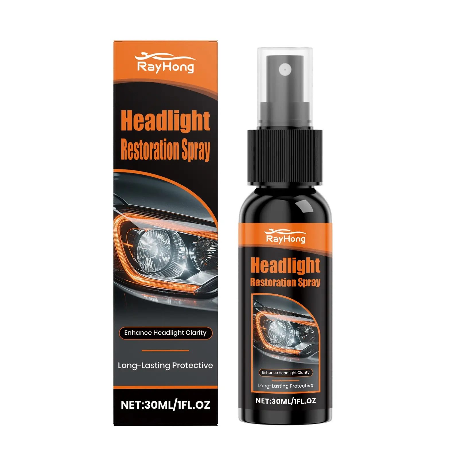 Headlight Restoration Spray