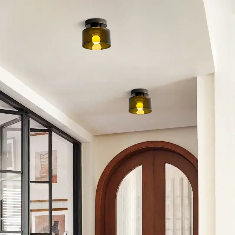 Creative Personality Mid-ancient Model Room Ceiling Lamp