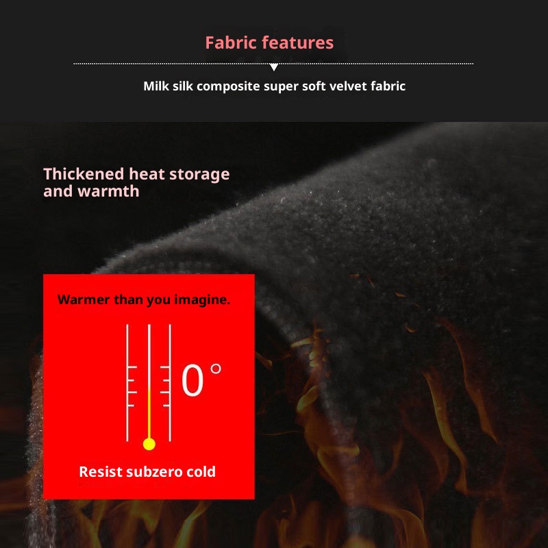 Autumn And Winter Fleece-lined Sports Tights Men - Image 2