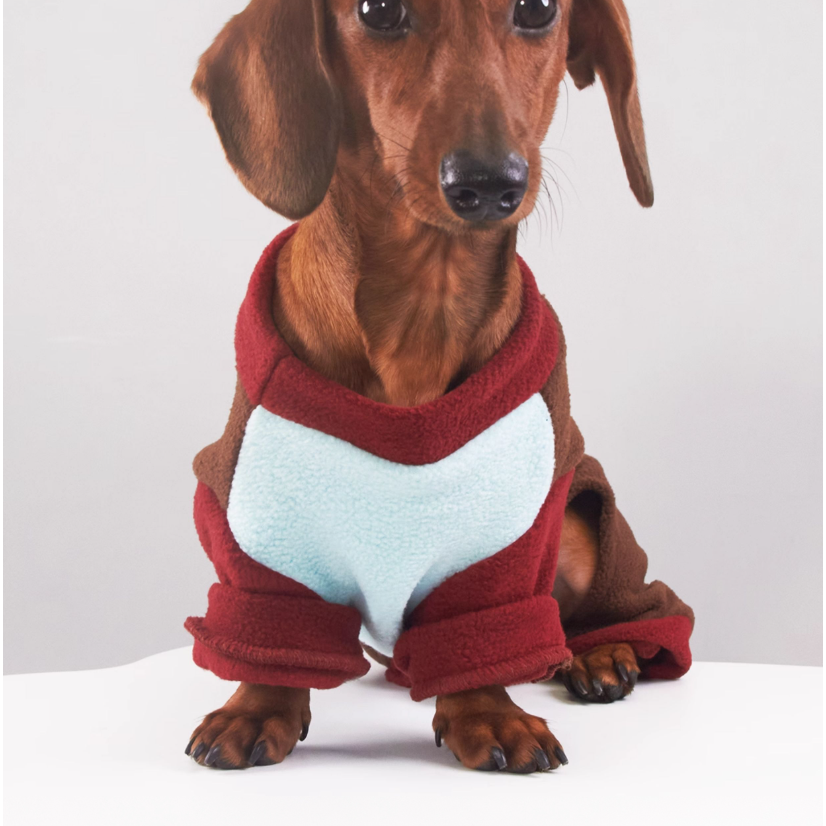 Autumn And Winter Dog Cat Pet Thermal Grain Velvet Band Traction