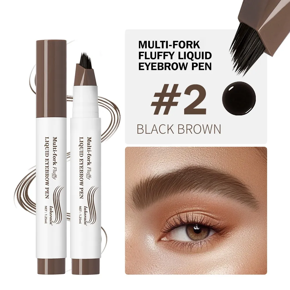 Multi-fork Plush Water Eyebrow Pencil Waterproof And Durable - Water Eyebrow Pencil 2