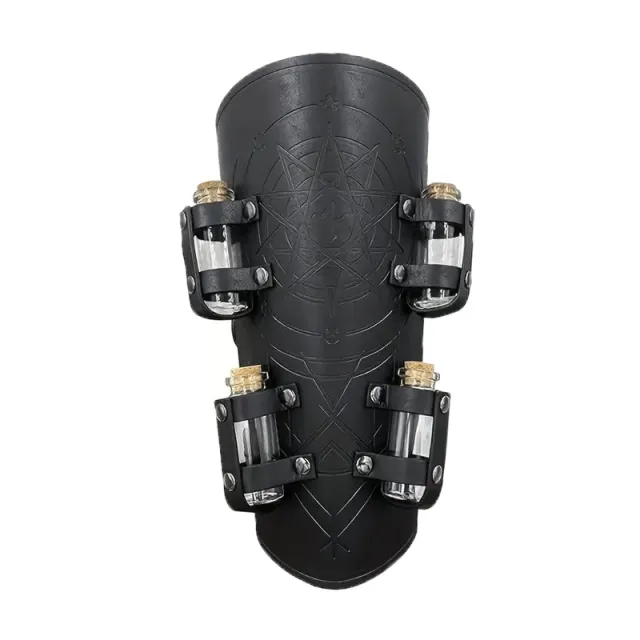 Personalized Medieval Alchemy Bottle Wristband Black - Shop at LoveMi