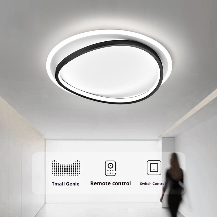 Round Bedroom Light Simple Modern Ultra-thin Ceiling Lamp - Image 2