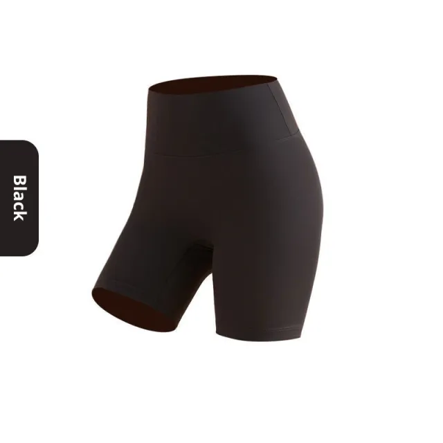New Yoga Shorts High Waist Hip Raise Pants Leggings For Women Black - Shop at LoveMi